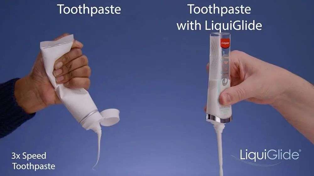 再也不用「擠牙膏」，高露潔換上的「潤滑劑」包裝，讓牙膏從此一滴不剩